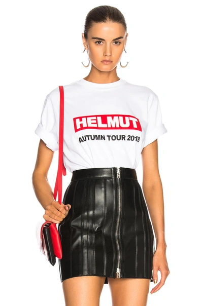 Shop Helmut Lang Concert Tee In White
