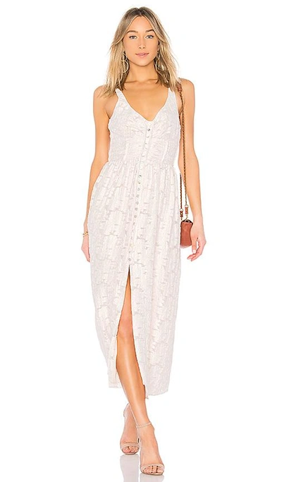 Shop Free People Fresh As A Daisy Maxi Dress In Ivory
