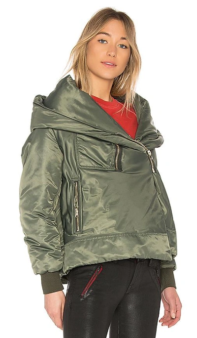 Shop Bacon Big Bomber 62 Jacket In Green