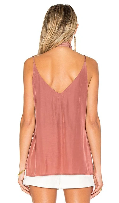 Shop Capulet Flore Camisole With Choker In Terracotta