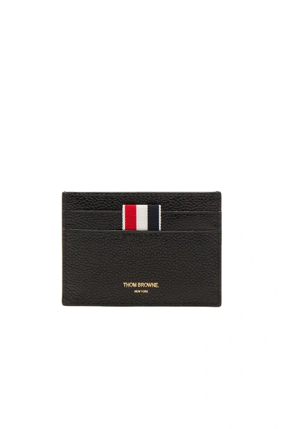 Shop Thom Browne Cardholder In Black