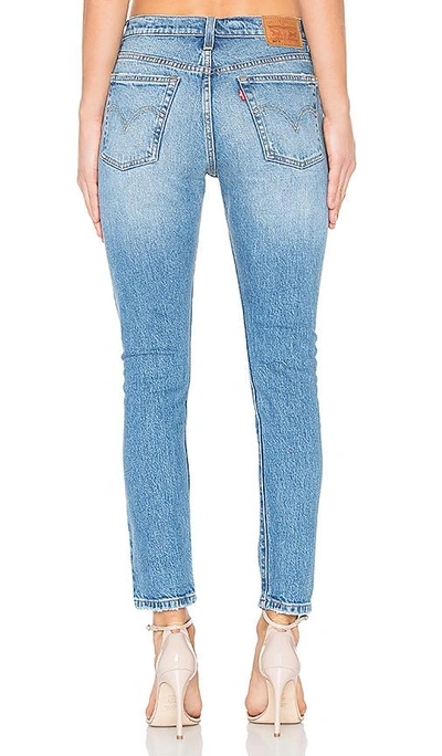Levi's 501 Distressed Skinny Jeans In Post Modern Blues | ModeSens