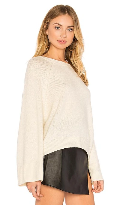 Shop Charli Keyla Cashmere Sweater In White