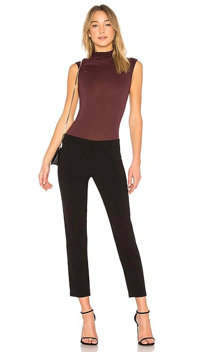 Shop Avec Les Filles Tapered Trouser In Black