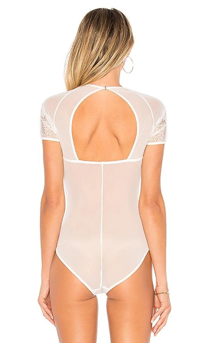 Shop Thistle & Spire Sterling Pearl Bodysuit In Ivory