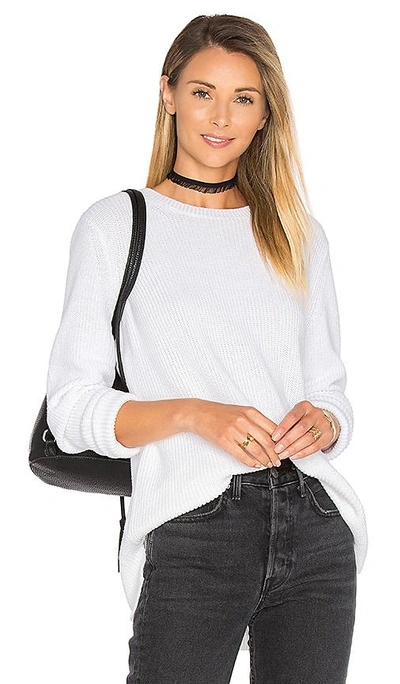 Shop 525 America Emma Sweater In Bleach White
