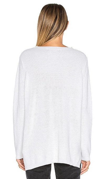 Shop 525 America Emma Sweater In Bleach White