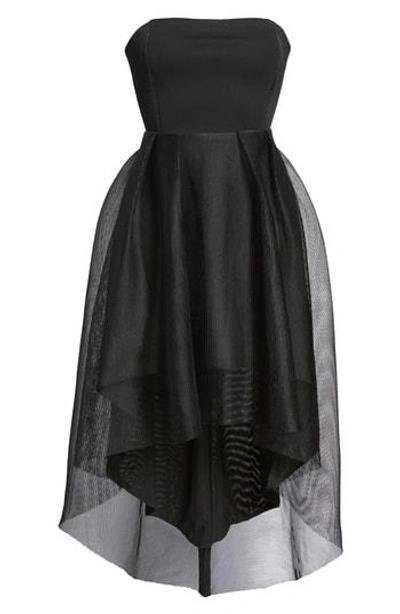 Shop Elliatt Elysian High/low Dress In Black