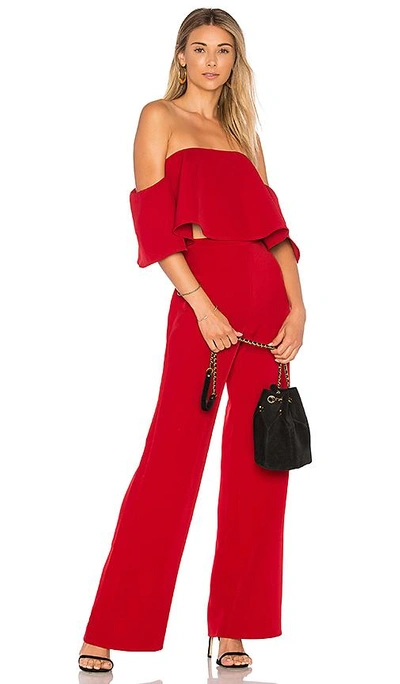 Shop Privacy Please Court Top In Deep Red