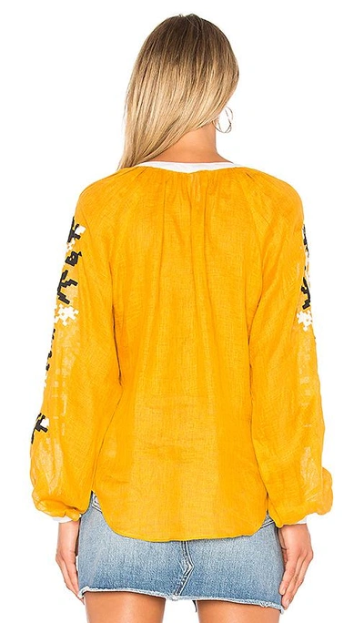 Shop March11 Adele Top In Yellow