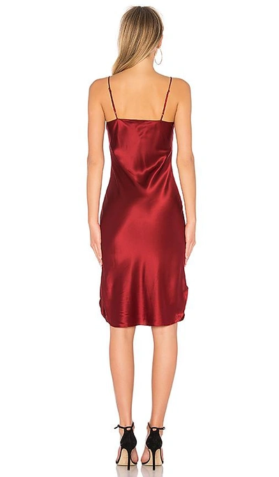 Shop Nili Lotan Short Cami Dress In Red