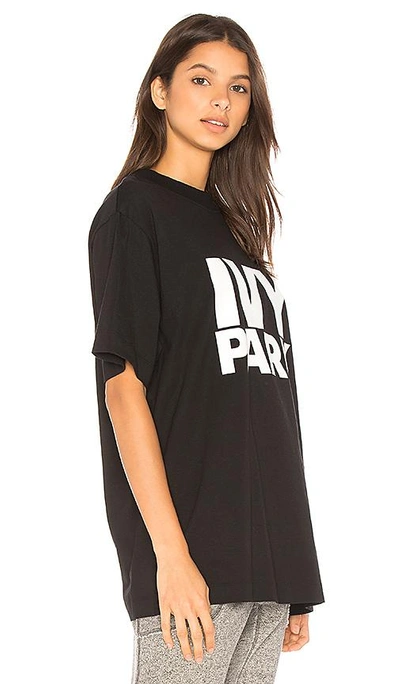 Shop Ivy Park Casual Tee In Black