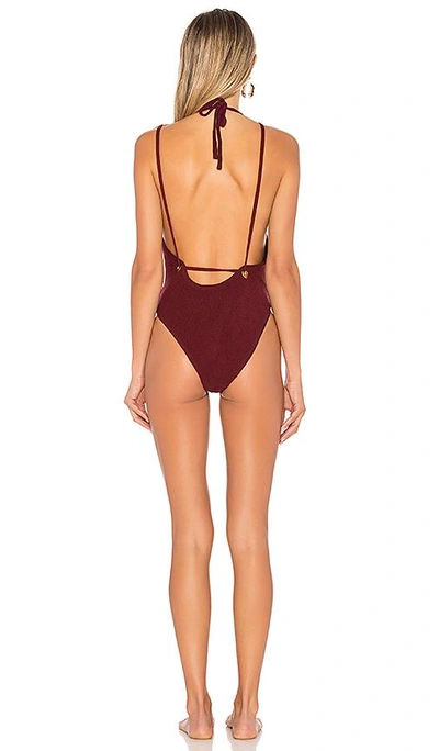 Shop In Your Arms Freedom One Piece In Berry