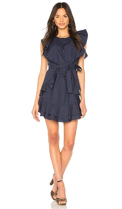 Shop Joie Malachy Dress In Navy