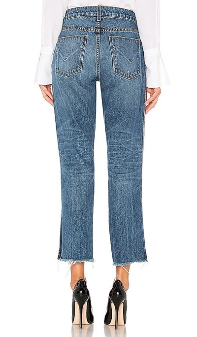 Shop Hudson Riley Luxe Crop Jean In Blue