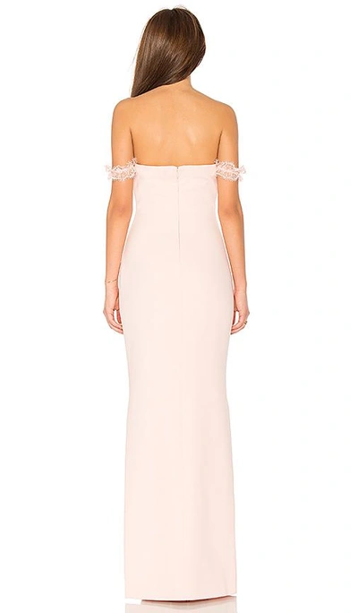 Shop Likely X Revolve Olympia Bridesmaid Gown In Seashell Pink