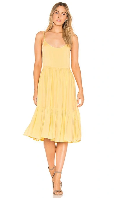 Shop Minkpink Celine Dress In Yellow