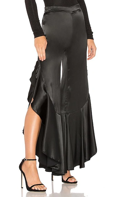 Shop Lioness Old Hollywood Flare Pant In Black