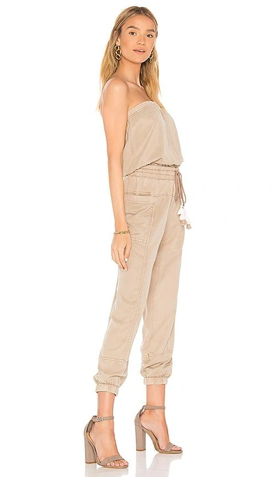 Shop Yfb Clothing Luke Jumpsuit In Natural