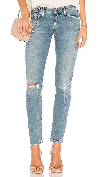 Citizens Of Humanity Racer Low Rise Skinny Jeans In Distressed Encore |  ModeSens