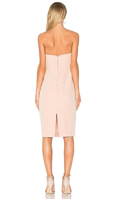 Shop Jill Jill Stuart Strapless Midi Dress In Blush