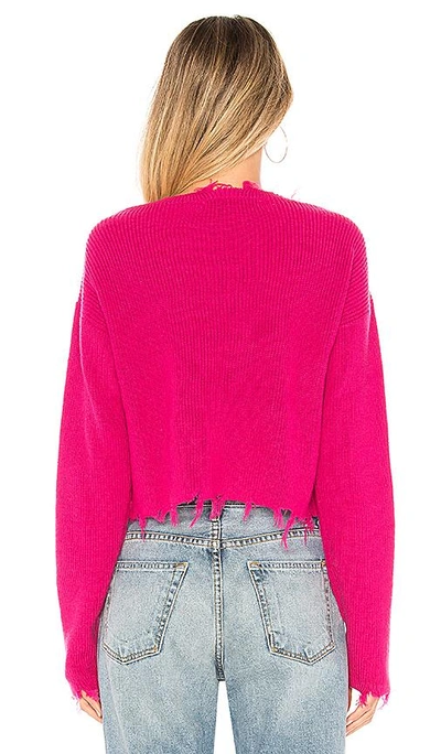 Shop Lovers & Friends Prospect Sweater In Fuchsia