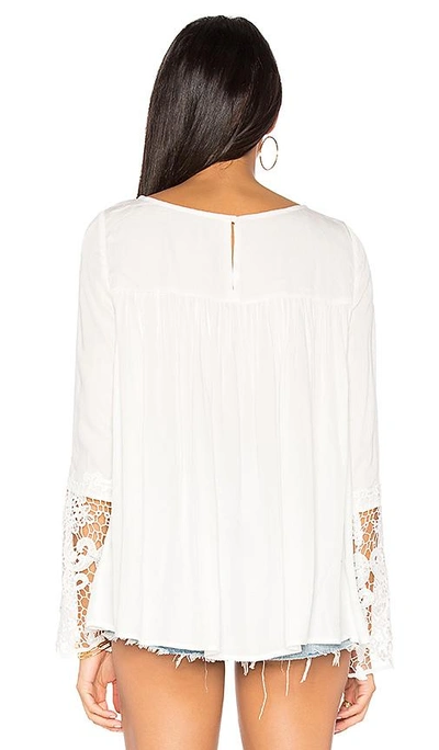 Shop Bb Dakota Geraldine Top In White