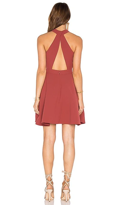 Shop C/meo Collective Witness Dress In Rust
