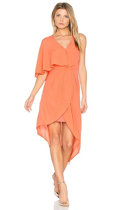 Shop Elliatt Glow Dress In Orange