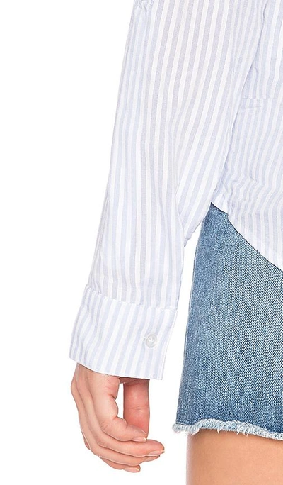 Shop Generation Love Mckenna Stripe Button Up In Blue