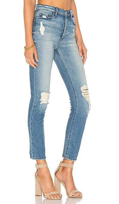 Shop Black Orchid Joan Straight Jean In Pacific