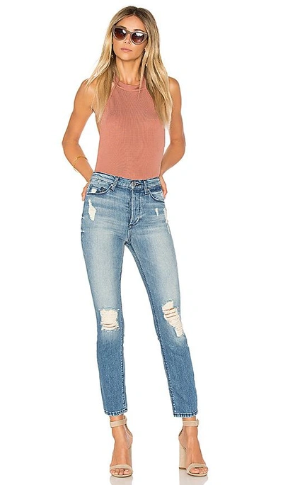 Shop Black Orchid Joan Straight Jean In Pacific