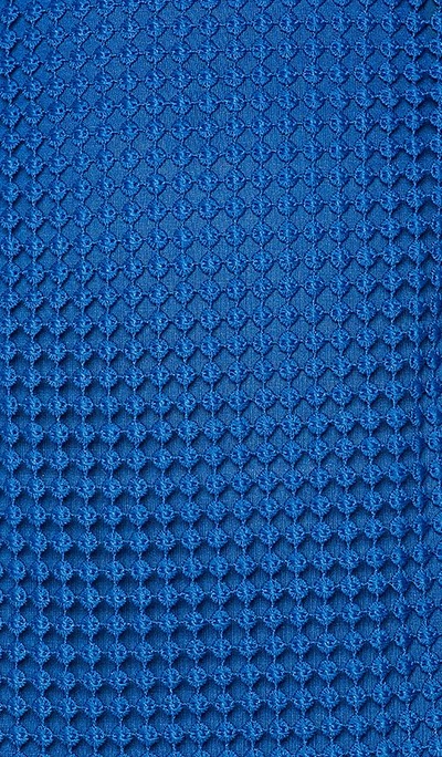 Shop Diane Von Furstenberg Chain Lace Dress In Blue