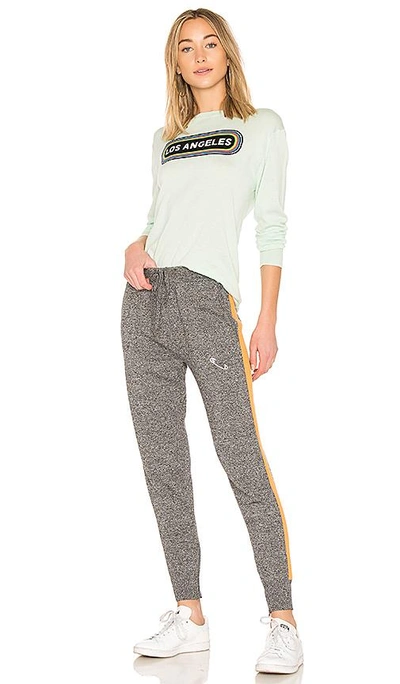 Shop Replica Los Angeles Safety Pin Embroidery Sweatpant In Gray