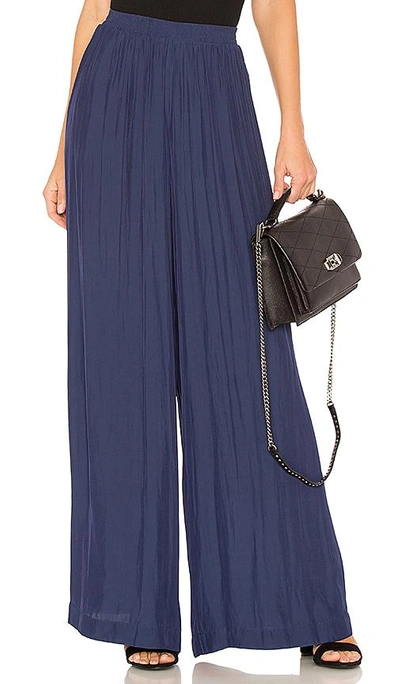 Shop Ramy Brook Palazzo Pant In Navy