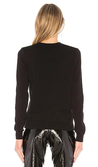 Shop Kenzo Crewneck Paris Sweater In Black