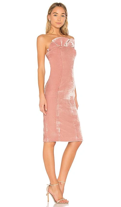 Shop Cinq À Sept Marceau Dress In Blush