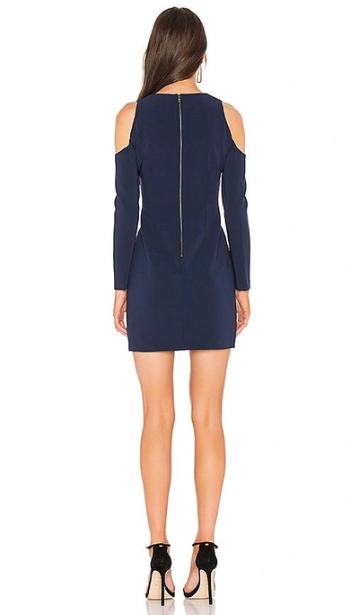 Shop Alice And Olivia Niko Dress In Blue