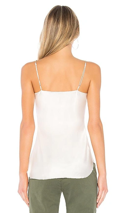 Nili Lotan Isabella V-neck Silk Camisole In Ivory