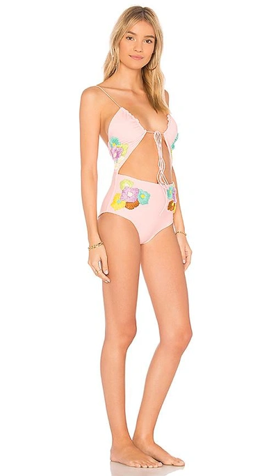 Shop Lolli Swim Smitten One Piece In Pink