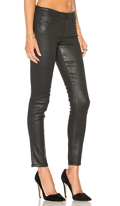 Shop Ag Legging Ankle In Leatherette Super Black