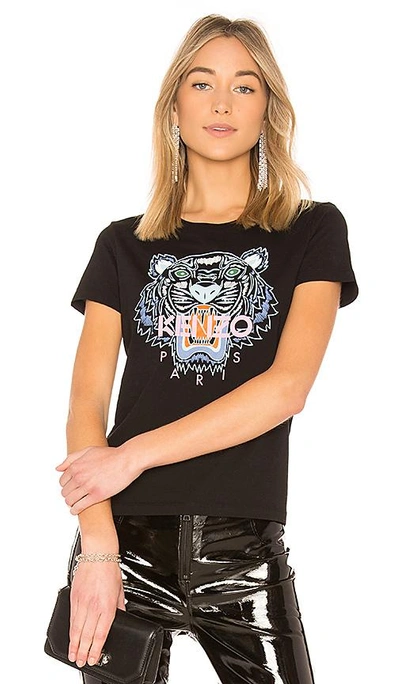 Shop Kenzo Classic Tiger T Shirt In Black