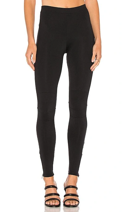 Shop David Lerner Ankle Zip Legging In Black