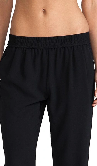Shop Joie Mariner Cropped Pant In Caviar