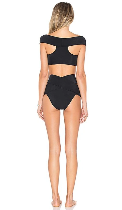 Shop Oye Swimwear Lucette Bikini Set In Black