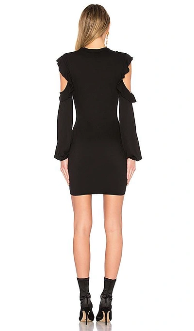 Shop Pam & Gela Choker Dress In Black