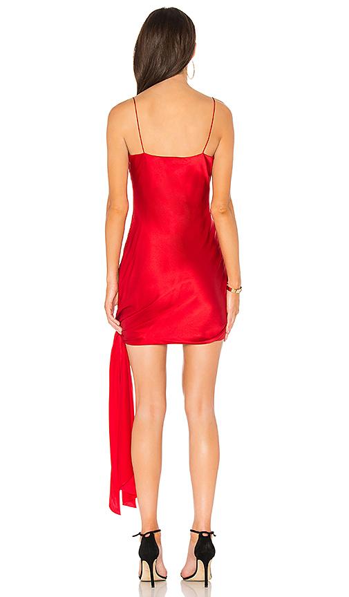 cinq a sept ryder dress red