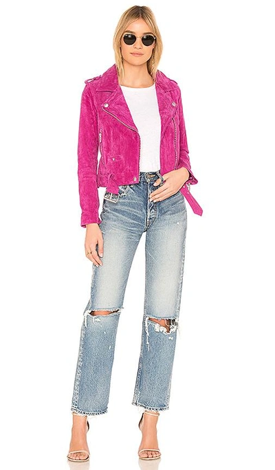 Shop Blanknyc Fuchsia Jacket In Pink