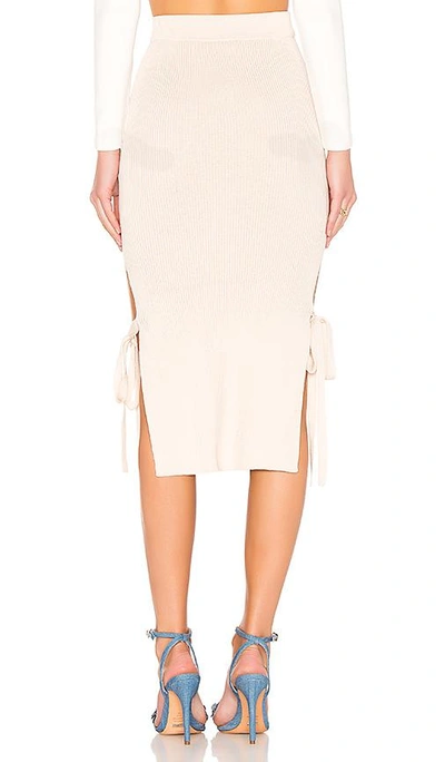 Shop Ayni Lia Tie Skirt In Cream