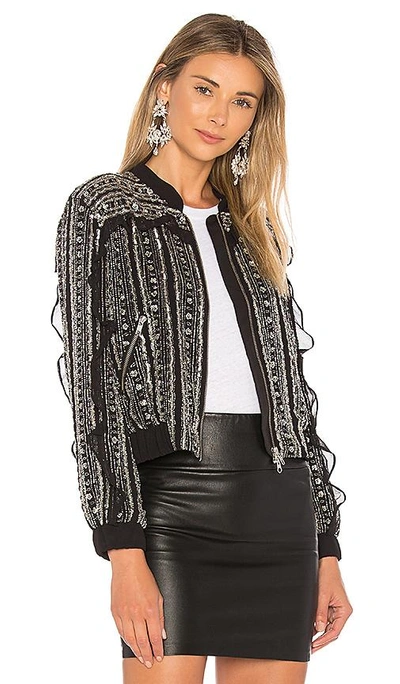 NEEDLE & THREAD JET FRILL BOMBER CO0003AW17